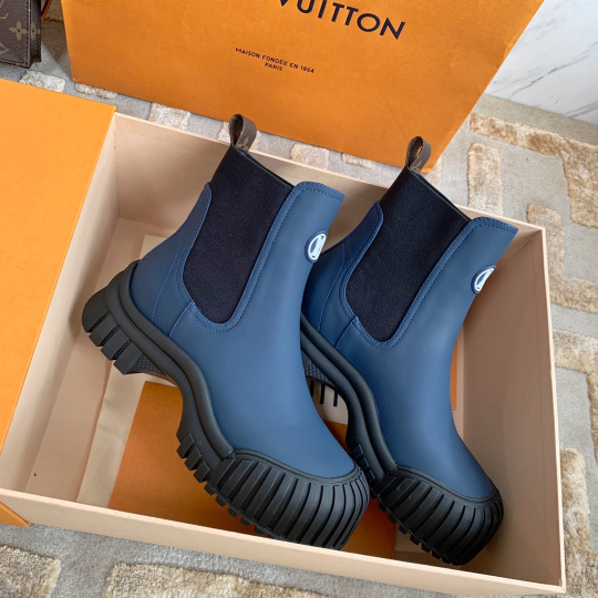 Louis Vuitton Ruby Flat Ankle Boots