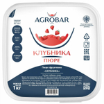 Фруктовое пюре Клубника, Agrobar, Россия