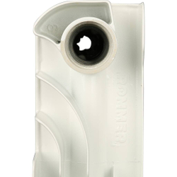 ROMMER AL500-80-80-100 10 секции радиатор алюминиевый (RAL9016)