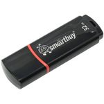 Память 32GB, Smart Buy, Crown, Flash USB 2.0, чёрный, пластик. корпус