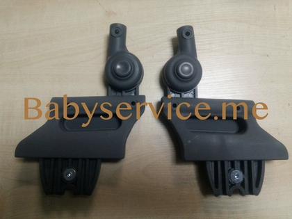 Шарнир капюшона левый серый