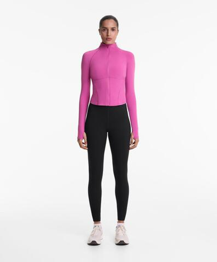 Oysho Легкая и теплая высокотехнологичная куртка Running, ярко-розовый