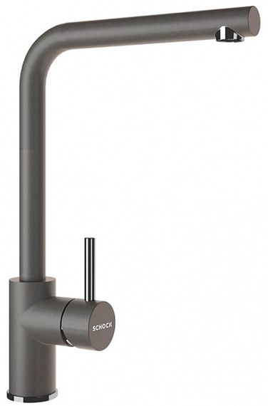 Смеситель SCHOCK Napos, Cristadur серебристый камень