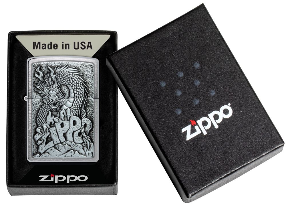 Зажигалка Zippo Ferocious Dragon (48902) 6