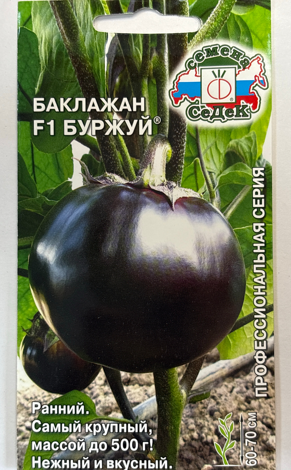 Баклажан Буржуй 0,2 г СМБК-20