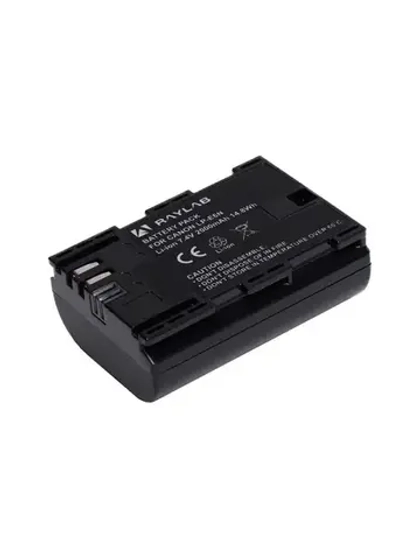 Аккумулятор Raylab RL-LPE6N 2000мАч (для EOS 6D 60D, 70D, 80D, 7D, 5D mark II, mark III)