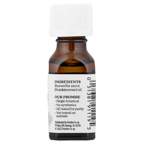 Aura Cacia, чистое эфирное масло, ладан, 15 мл (0,5 жидк. унции)