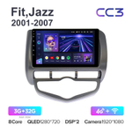 Teyes CC3 9"для Honda Fit, Jazz 2001-2007