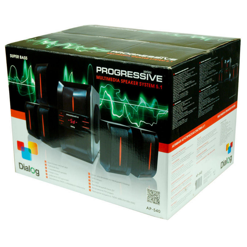 Акустика 5.1 DIALOG AP-540 Progressive