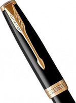Parker Sonnet Core - LaqBlack GT, шариковая ручка, M, BL