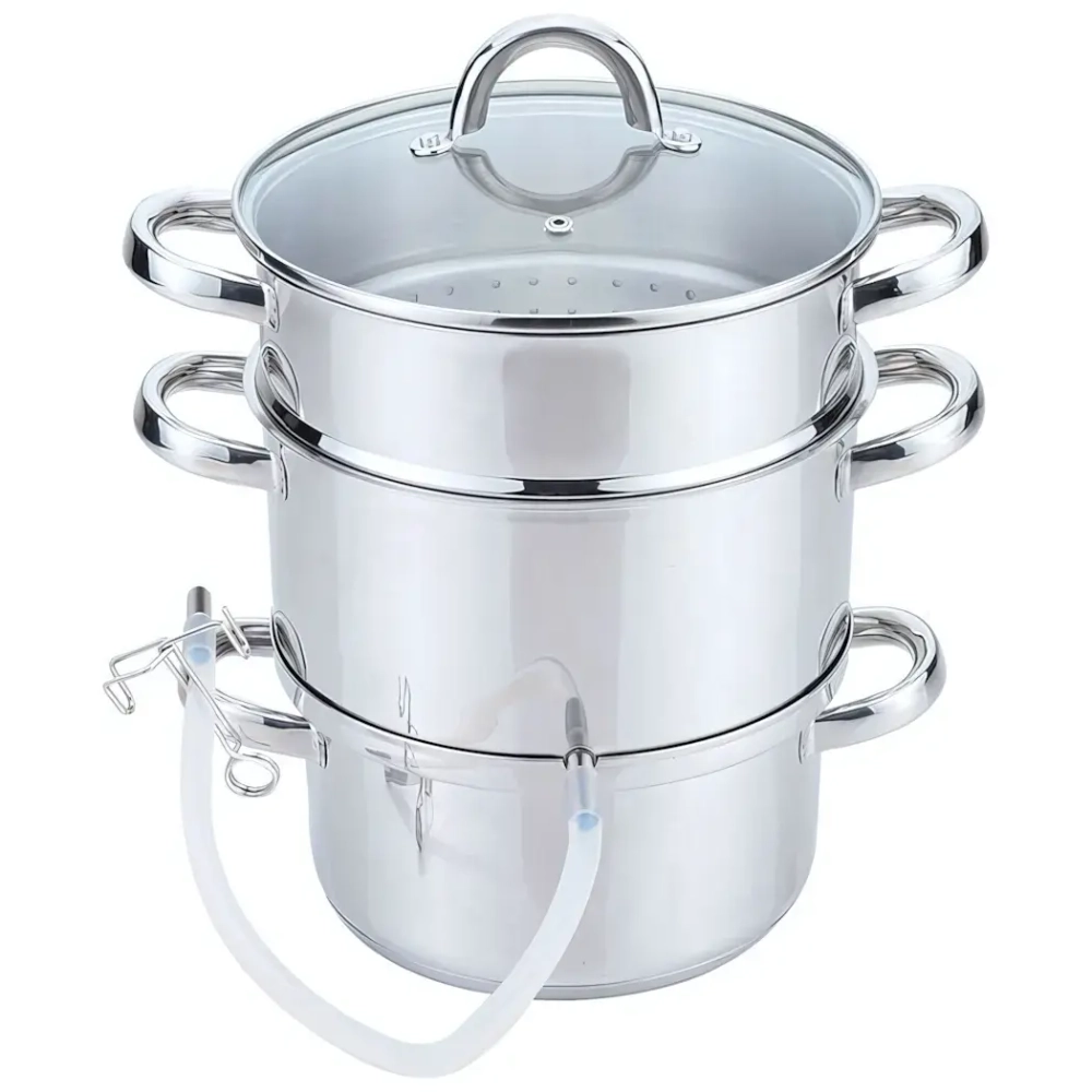 Соковарка из нержавеющей стали MAL-JUICER-1, 6 л