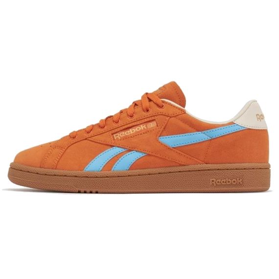 reebok Club C Series Кроссовки для скейтбординга Низкие Оранжевые, синие Унисекс