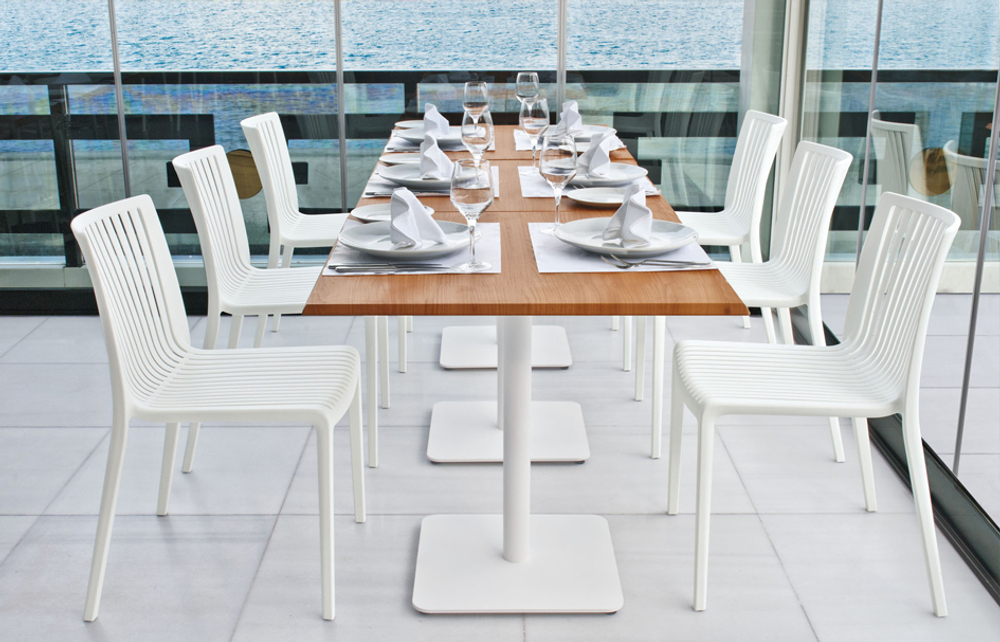 Стул пластиковый Papatya Cool, белый