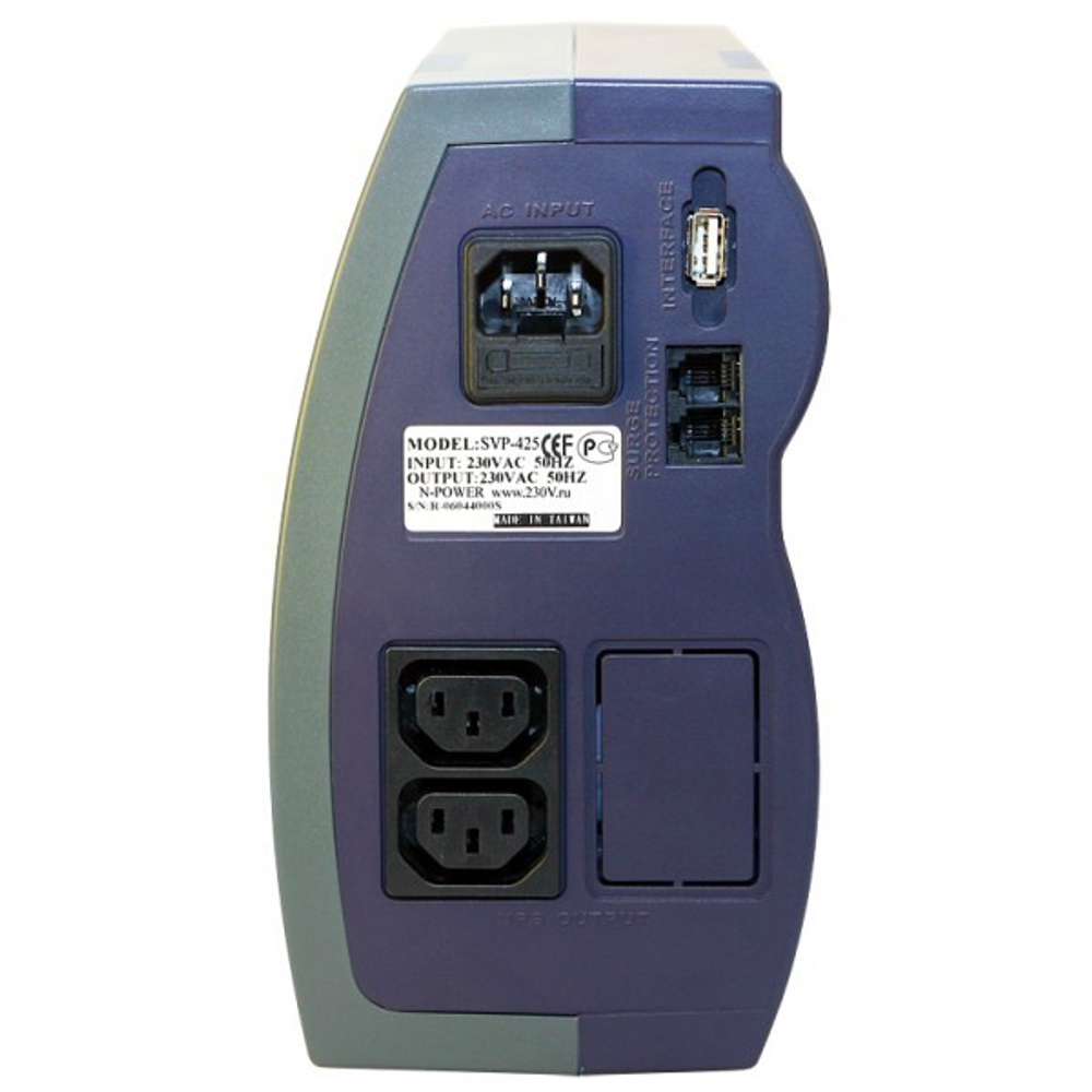 Интерактивный ИБП N-Power Smart-Vision Prime 825 ─ однофазный ИБП 825 ВА