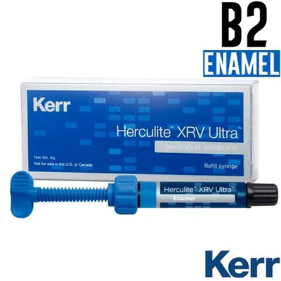 Herculite XRV Ultra Enamel B2, шприц 4гр, наногибридный композит