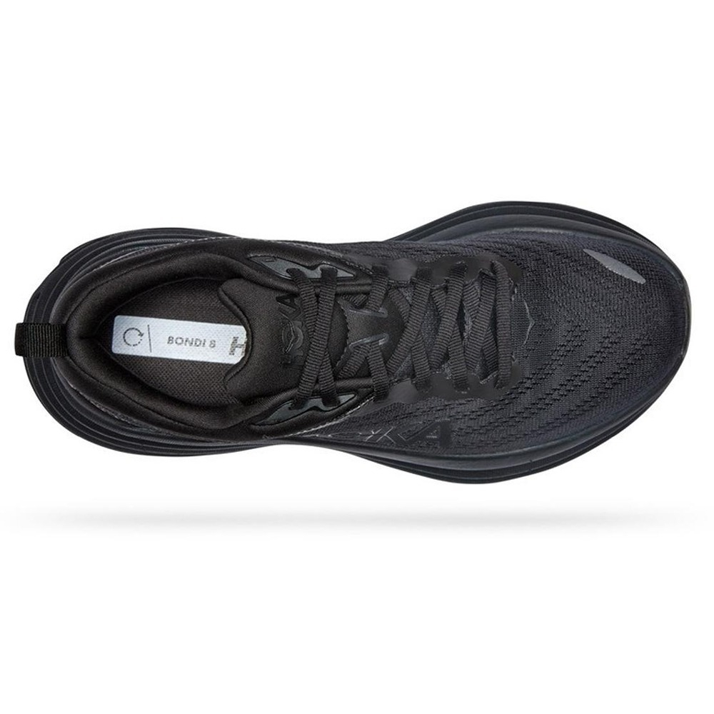Кроссовки женские HOKA W BONDI 8 Wide Black / Black
