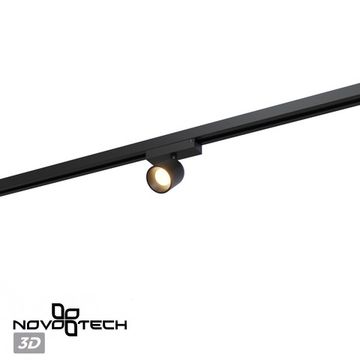Светильник трековый однофазный двухжильный 10W 3000К 359803 черный SOLETTE Novotech