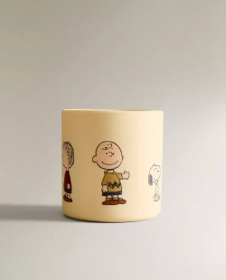 ZARA HOME ДЕТСКИЙ НАБОР ПОСУДЫ PEANUTS™ (4 ПРЕДМЕТА), ЖЕЛТЫЙ