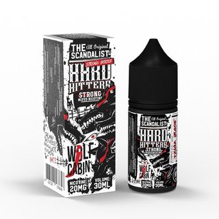 Купить The Scandalist Hardhitters Salt 30 мл - Wolf Cabin (Strong)
