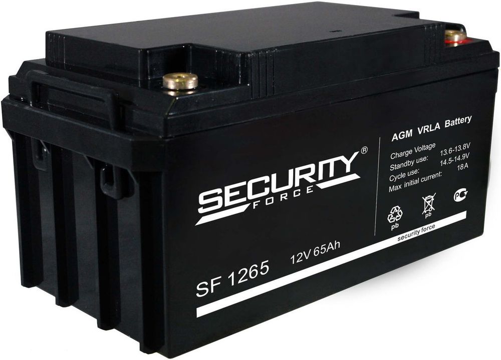 SECURITY FORCE SF 1265 аккумулятор