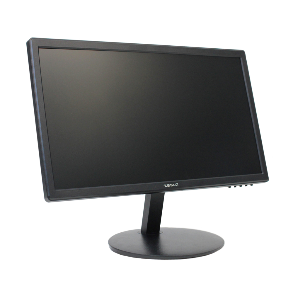 Монитор TESLA 18.5'' Q2422DFG, 1366x768, TN, 60Гц, чёрный, 8-bit, 5мс, 700:1, 250 Кд/м2, VESA:75x75, VGA, HDMI