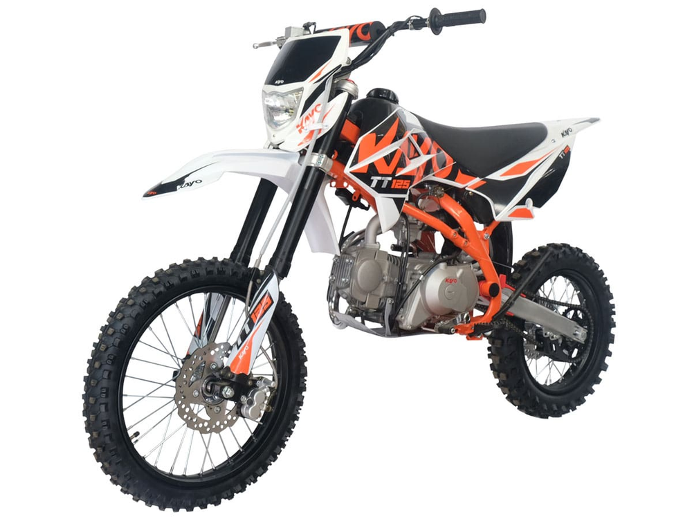 Питбайк KAYO BASIC K125EA 17/14 KRZ (п/автомат, эл. стартер 2024 г.)