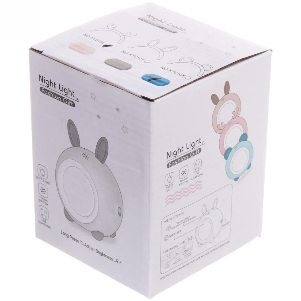 Светильник «Marmalade-Cute rabbit» LED цвет голубой USB