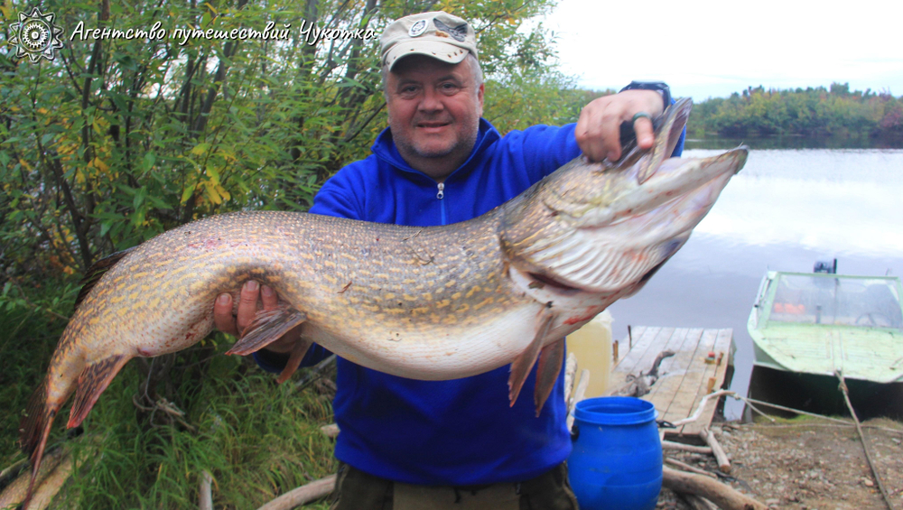 Озеро Красное - трофейная рыбалка в центральной Чукотке