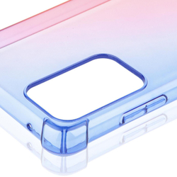 Чехол ROSCO для Samsung Galaxy A52 оптом (арт. SS-A52-HARD-TPU-DARKBLUE-PINK)