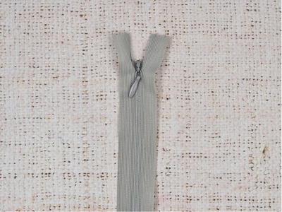 Молнии потайные, L 50см, светло-серый