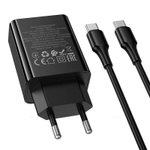 Hoco CS94A Leader PD20W+QC3.0 зарядное устройство набор (Type-C на Type-C)