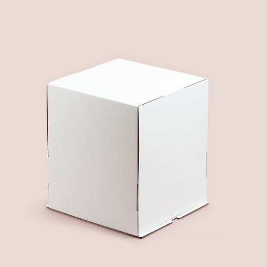 Коробка 240*240*280 мм для торта без окна, гофрокартон