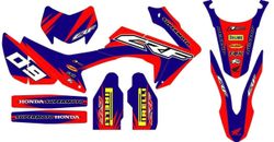 Graphic decal set, Sticker kit, for Honda CRF250L-M 2012-2020