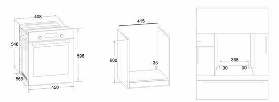 Электрический духовой шкаф Simfer B 4ES 18016