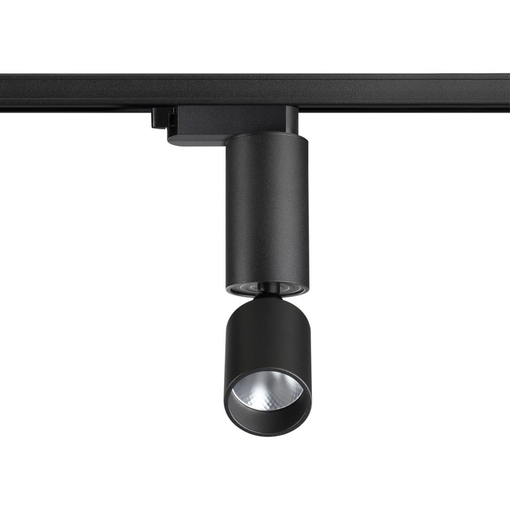 359319 PORT NT24 210 черный Светильник трековый однофазный трехжильный IP20 LED 5W 85-265V 3000K 600Лм TUBO