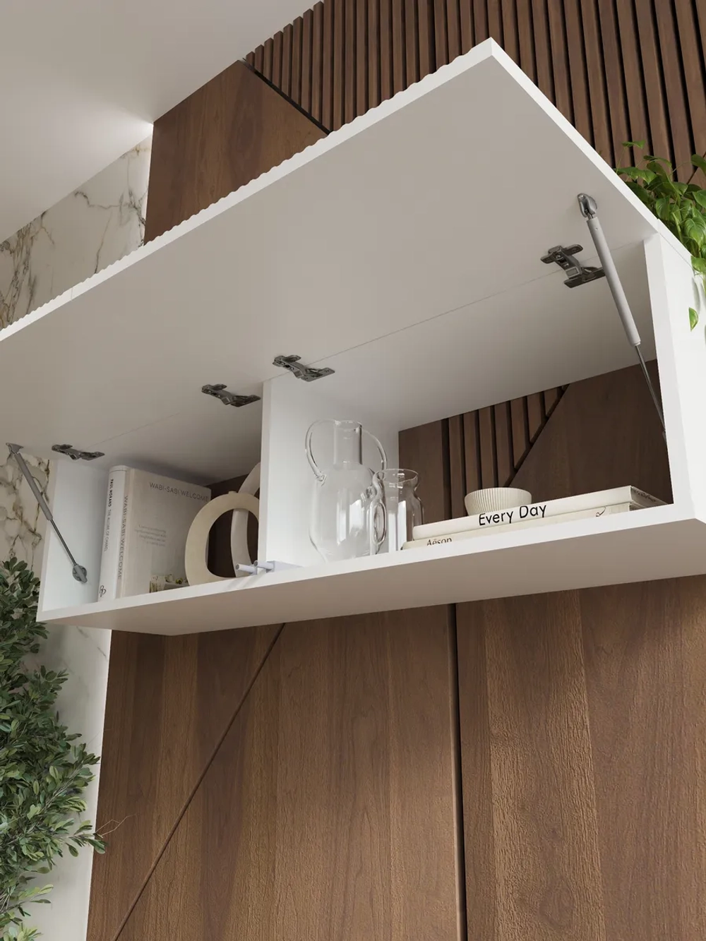 Тумба для ТВ-зоны подвесная, 110см.