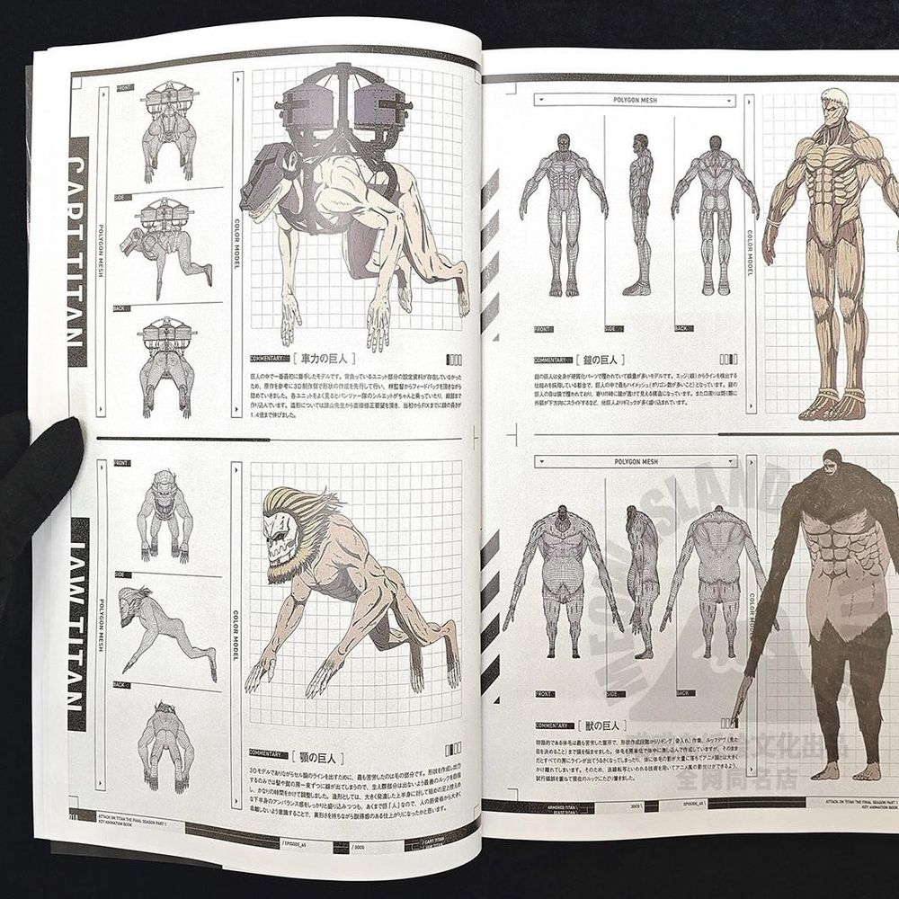 Артбук Attack on Titan The Final Season Part 1 Key Animation book