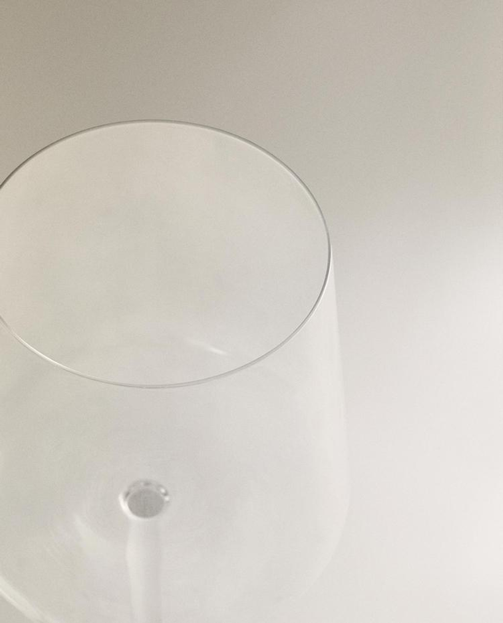 ZARA HOME ХРУСТАЛЬНЫЙ БОКАЛ ДЛЯ ВИНА, ПРОЗРАЧНЫЙ