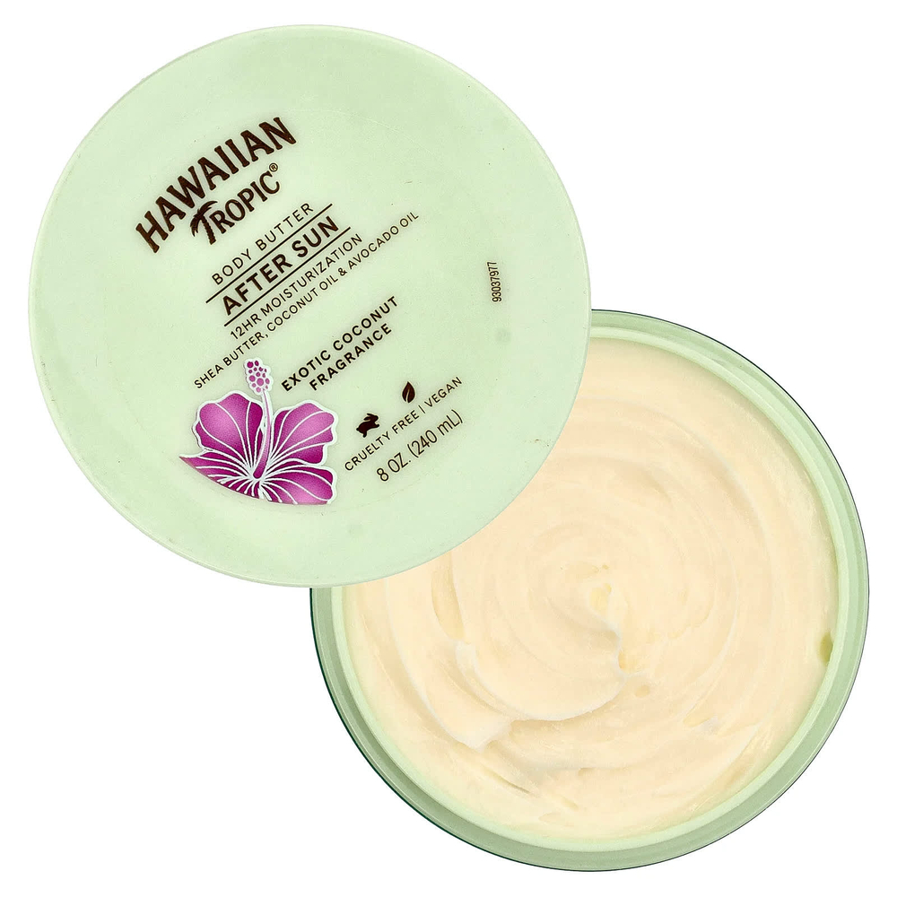 Hawaiian Tropic, Масло для тела после загара, экзотический кокос, 240 мл (8 унций)