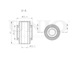 Сайлентблок задней цапфы UNIO RMP-20620