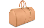 LOUIS VUITTON Keepall Bandouliere Wavy 50 Natural