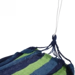 Гамак 200*80см «Комфорт» подвесной, х\б, в сумке, синий