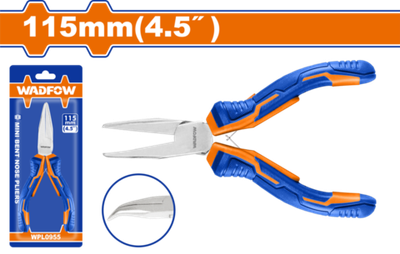 Длинногубцы мини 115 мм (12/120) WADFOW WPL0955