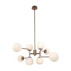Люстра на штанге Maytoni Erich MOD221-PL-08-G