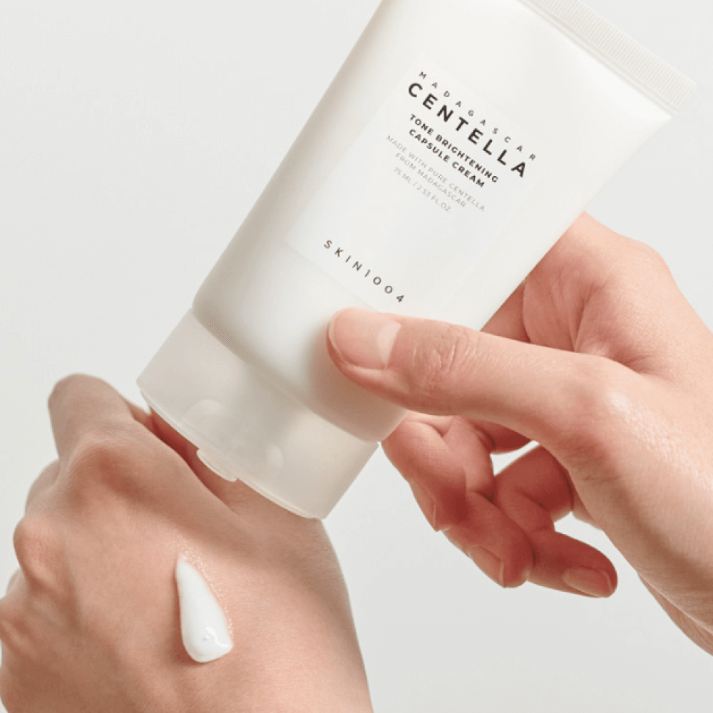 Капсульный осветляющий крем с центеллой SKIN1004 Madagascar Centella Tone Brightening Capsule Cream 75 мл