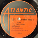 AC/DC - Fly On The Wall (Германия 1985г.)