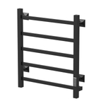 Полотенцесушитель MIXLINE TRIUMPH  60х50 (таймер, 302 Вт, 5 перекладин) электрический ЧЕРНЫЙ