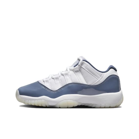 Jordan Air Jordan 11 РЕТРО-детские баскетбольные мячи Низки Белого и синего цветов