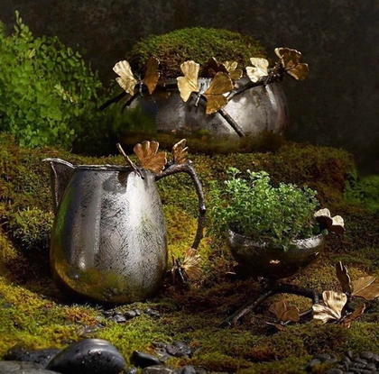 Кувшин Бабочки Гинкго Michael Aram