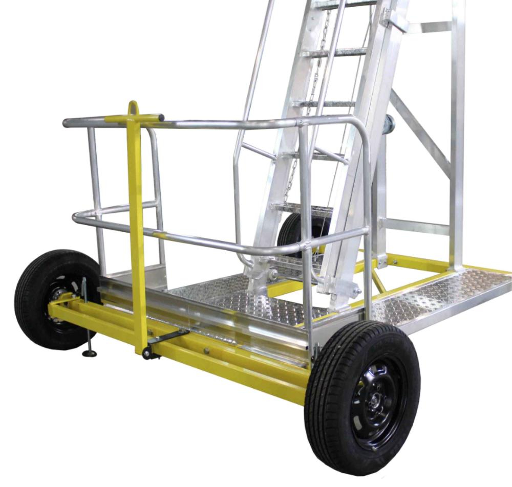 Вышка-стремянка алюминиевая для нефтяной промышленности MEGAL ВСА-5,0Н (3,6-5,0) -2